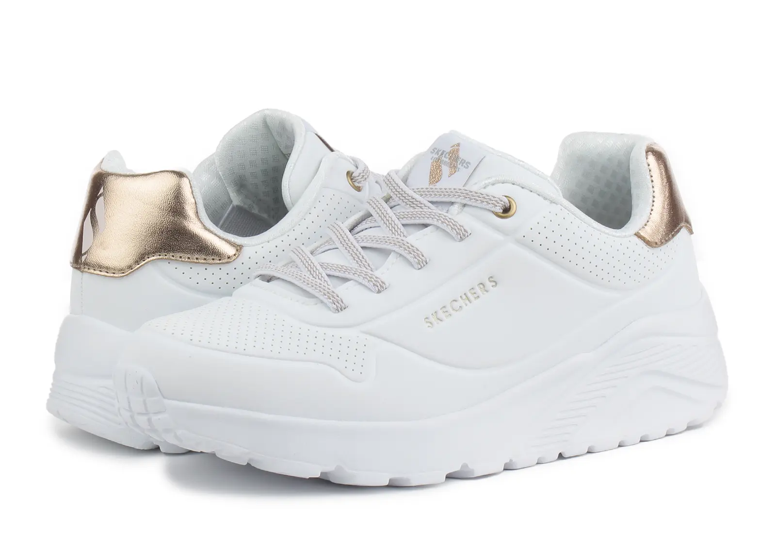 310384L WHT Skechers UNO LITE - Image 1